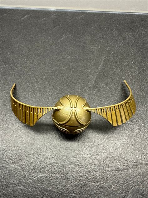 Golden Snitch Ringbox Inspired From Harry Potter 3d Print Handmade Unique Marriage Proposal