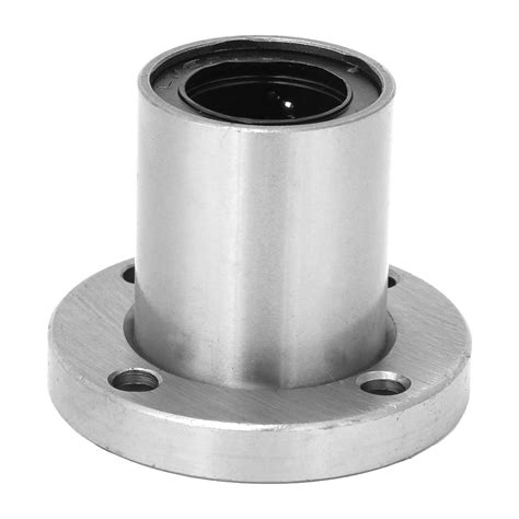 Round Flange Linear Motion Bearing Steel For Electronic Machinery