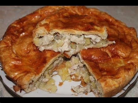 Курник на скорую руку - YouTube