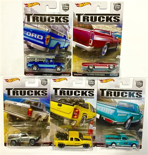 Amazon Hot Wheels Car Culture Trucks Bundle Set of ミニカーダイキャストカー ホビー