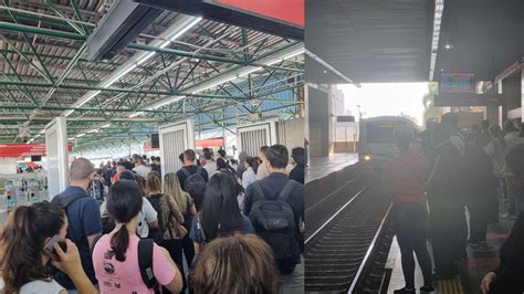 Falha na Linha Vermelha do Metrô passageiros enfrentam filas e