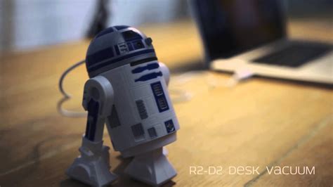 R2 D2 Desktop Vacuum Youtube