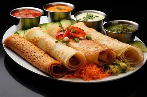 Premium Photo South Indian Street Food Dosa Craze Dosa Fast Food