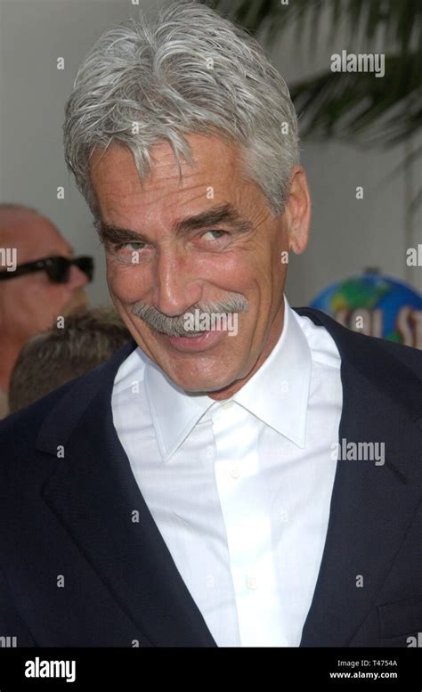 Los Angeles Ca Junio 17 2003 El Actor Sam Elliott En El Estreno