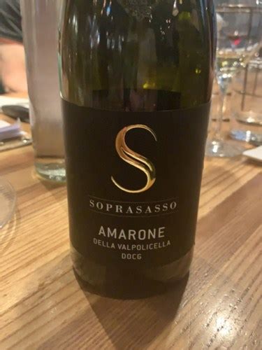 2017 Mondo Del Vino Soprasasso Amarone Della Valpolicella Vivino