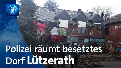 Konflikt um Braunkohletagebau Besetzte Gebäude in Lützerath werden