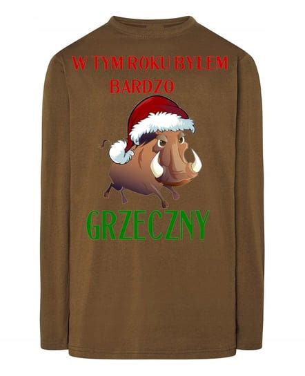 Longsleeve Wi Ta Nadruk By Em Grzeczny Rozm L Inna Marka Moda