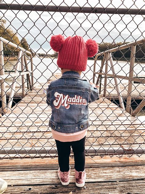 Custom Baby/toddler Denim Jacket Hand-painted - Etsy