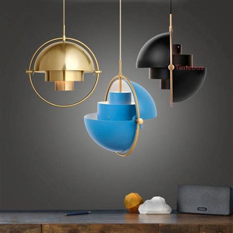 Luxury Nordic Gold Personality Pendant Lamp Modern Pendant Light Minimalist Restaurant Bar