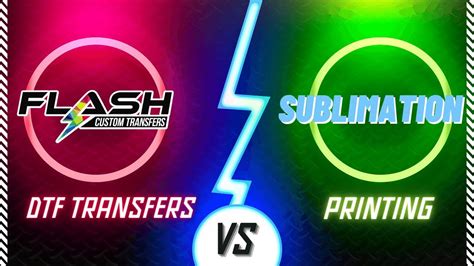 Sublimation Vs Direct To Film The Ultimate Heat Transfer Printing