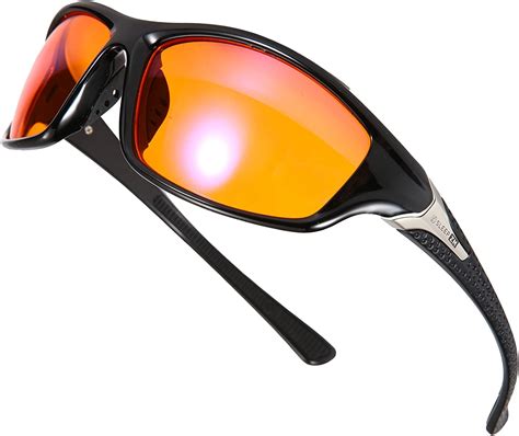 Sleep Zm Black Sports Blue Light Glasses 999 Orange Blue Light Blocking Glasses