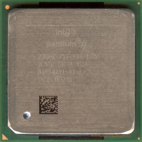 Intel Pentium 4 2.0 GHz - Hardware museum