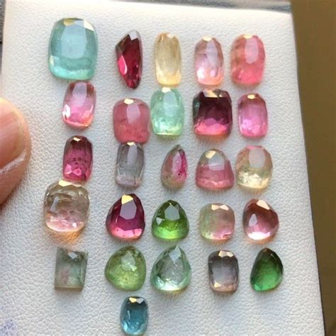 Amazing And Beautiful Mix Colour Tourmaline Are Available Color