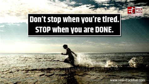 Dont Stop When Youre Tired Newstrack English