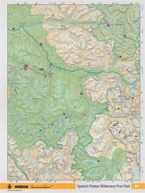 Backroads Mapbooks British Columbia Topo Maps Outdoor Essentials