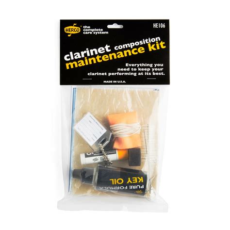 Kit Limpeza Dunlop He Clarinete Tons Melodias