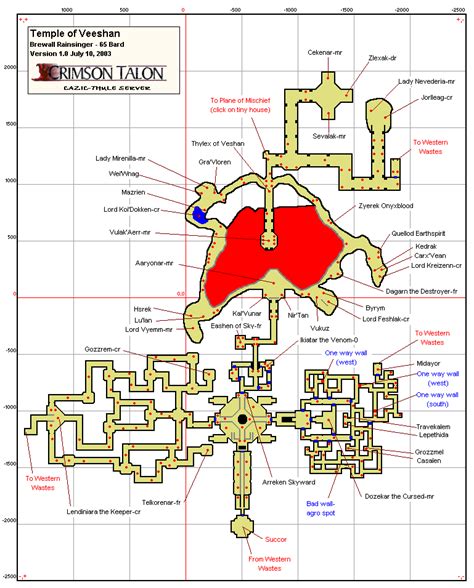 Temple Of Veeshan Brewalls Everquest Maps