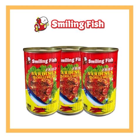 Sardin Pedas Smiling Fish Fried Sardines In Chilli Sauce G