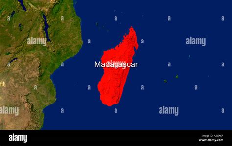 Madagascar Satellite Image Hi Res Stock Photography And Images Alamy