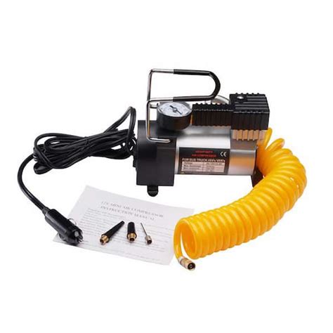 RAD Sportz Heavy-Duty Electric Tire Air Pump with Gauge HWD630572 - The ...