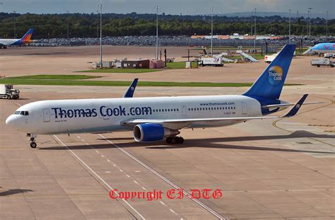 Boeing 767 31KER G DAJC Thomas Cook Manchester Airport MA Flickr