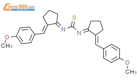 65331 24 0 Thiourea Bis 2 4 Methoxyphenyl Methylene Cyclopentylidene