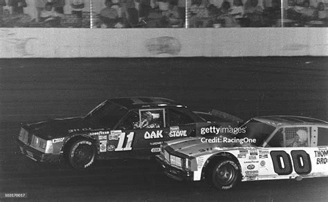 Jack Ingram Leads Sam Ard During A Nascar Winston Racing Series News