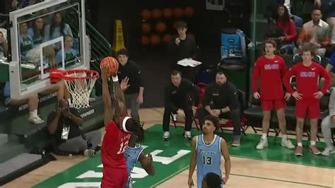 Smus Tyreek Smith Impressively Finishes Dunk In The Lane Espn Video