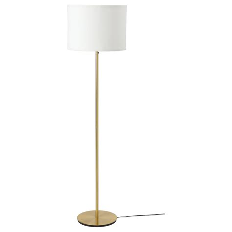 Ringsta Skaftet Whitebrass Floor Lamp Ikea