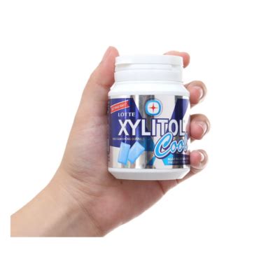 Lotte Xylitol Cool Gum 58g X 6 Jars X 12 Boxes Vietnam FMCG GOODS