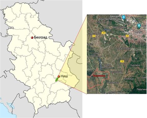 Study location map (Niš, South Serbia) | Download Scientific Diagram