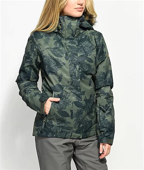 Roxy Jet Ski Sylvan Forest 10K Snowboard Jacket | Zumiez