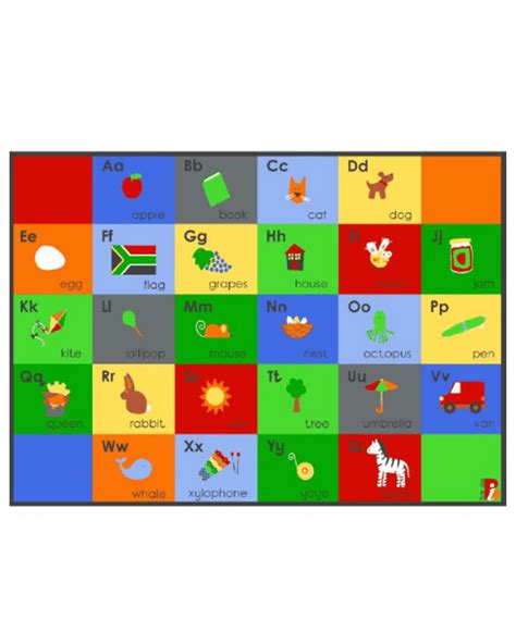 Setswana Alphabet Carpet Clever Toys