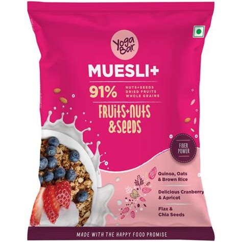 Buy Yoga Bar Muesli Fruits Nuts Seeds Healthy Rich In Protein