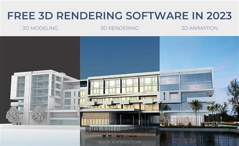 Best 8 Free Rendering Software for Creating 3D ArchViz • AIMIR CG | 3D ...