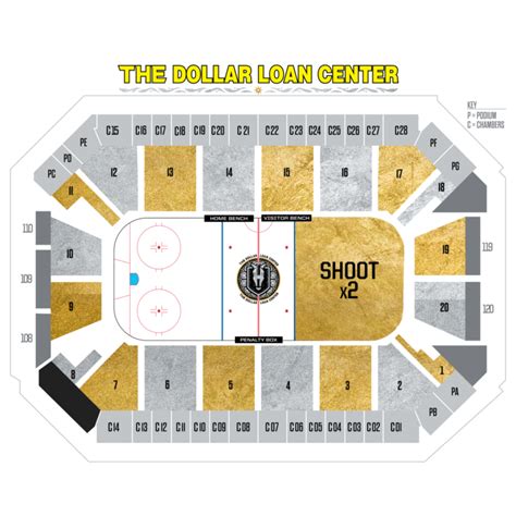 Seating Charts The Dollar Loan Center