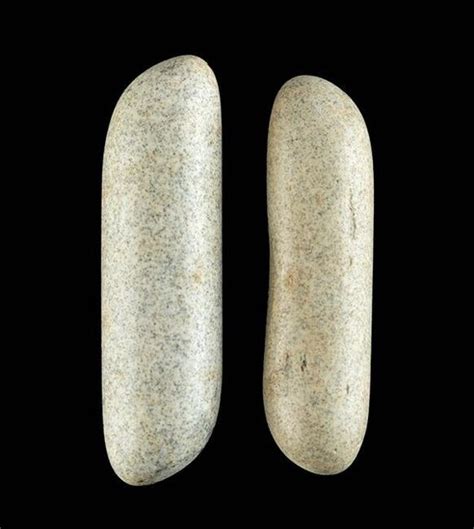 Miniature Mississippian Stone Pestle Polishing Tools In United