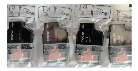 Pack De Tintas Brother Lc 71 4 Colores Bkcmy Cuotas Sin Interés