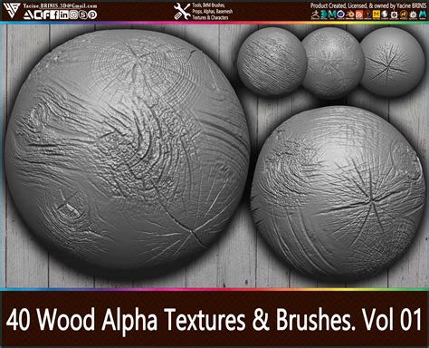 Vdm Wood Brushes For Zbrush Flippednormals