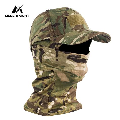 Mege Tactical Camouflage Cap Baseball Hat Beanies Mask Military Army