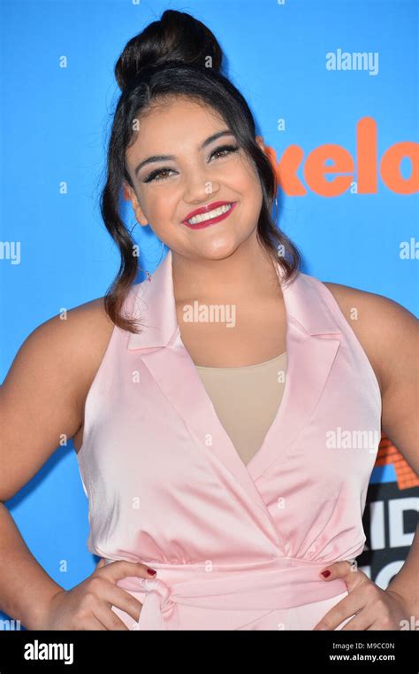 Los Angeles Ca March 24 2018 Laurie Hernandez At Nickelodeons 2018