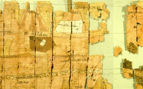 Turin Papyrus Map 1150 BC – Indian Ocean