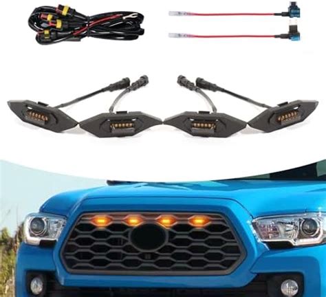 Oklsg Led Grille Lights For 2020 2023 Tacoma Trd Off Road And Sport Oem Grill Raptor