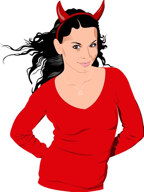 Clipart Illustration Of A Sexy Devil Girl Clip Art Library