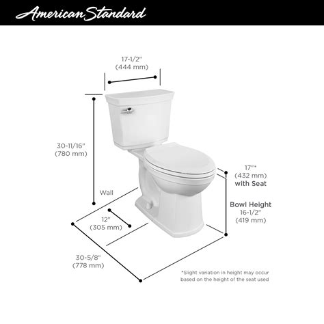 American Standard Cadet Flowise Tall Height 59 Off