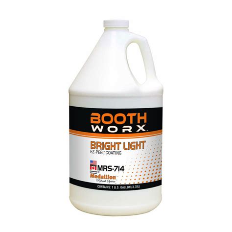 Booth Worx Bright Light Medallion Refinish