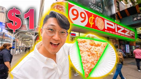 PROBANDO LA FAMOSA PIZZA DE 1 DOLAR En NUEVA YORK YouTube