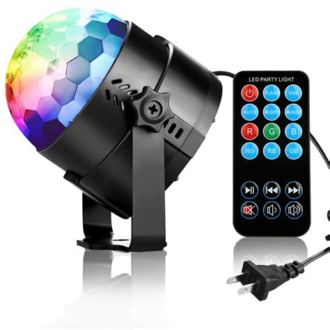 COIDEA Disco Ball Strobe Light Party Lights Disco Lights Karaoke