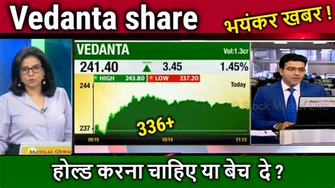 Vedanta Share Kyu Gir Raha Hai Buy Or Not Vedanta Share News Today