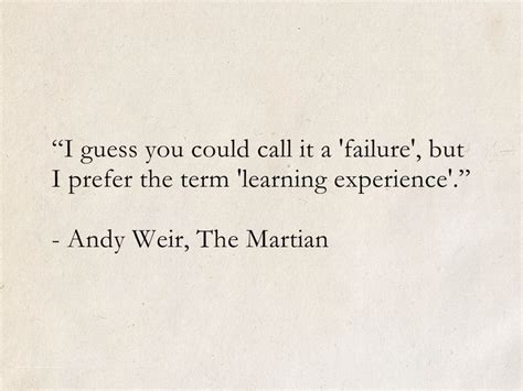 Andy Weir, The Martian | Profound quotes, Experience quotes, Wonder quotes